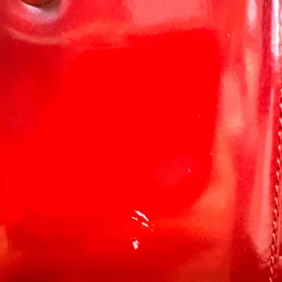 GUC Lady Dior Red Quilted Handbag w/ COA - Picture 11 of 16